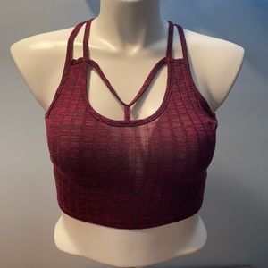 NWT Charlotte Russe crop top red